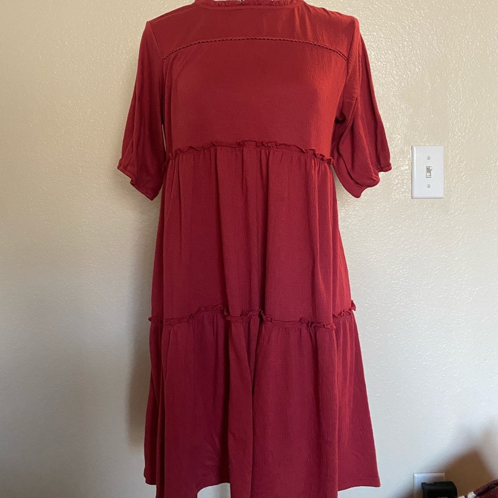Red dress